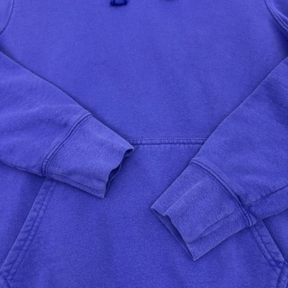 The North Face Hoodie Unisex S Blue Cotton Trans-Antarctica Expedition Pullover